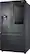 Alt View 13. Samsung - Family Hub 24.2 Cu. Ft. 3-Door French Door Fingerprint Resistant Refrigerator - Black stainless steel.