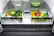 Alt View 14. Samsung - 22.7 Cu. Ft. 4-Door Flex French Door Counter-Depth Fingerprint Resistant Refrigerator - Black stainless steel.