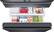 Alt View 18. Samsung - 22.7 Cu. Ft. 4-Door Flex French Door Counter-Depth Fingerprint Resistant Refrigerator - Black stainless steel.