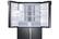Alt View 31. Samsung - 22.7 Cu. Ft. 4-Door Flex French Door Counter-Depth Fingerprint Resistant Refrigerator - Black stainless steel.