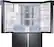 Alt View 2. Samsung - Family Hub 2.0 28.0 Cu. Ft. 4-Door Flex French Door Refrigerator with Apps - Fingerprint Resistant Black Stainless Steel.