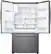 Alt View 2. Samsung - Family Hub 24.2 Cu. Ft. 3-Door French Door Refrigerator - Stainless Steel.