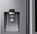 Alt View Zoom 16. Samsung - Family Hub 2.0 22.0 Cu. Ft. 4-Door Flex French Door Counter-Depth Refrigerator with Apps - Stainless steel.