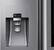 Alt View 16. Samsung - Family Hub 2.0 22.0 Cu. Ft. 4-Door Flex French Door Counter-Depth Refrigerator with Apps - Stainless steel.