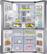 Alt View 1. Samsung - Family Hub 2.0 22.0 Cu. Ft. 4-Door Flex French Door Counter-Depth Refrigerator with Apps - Stainless steel.