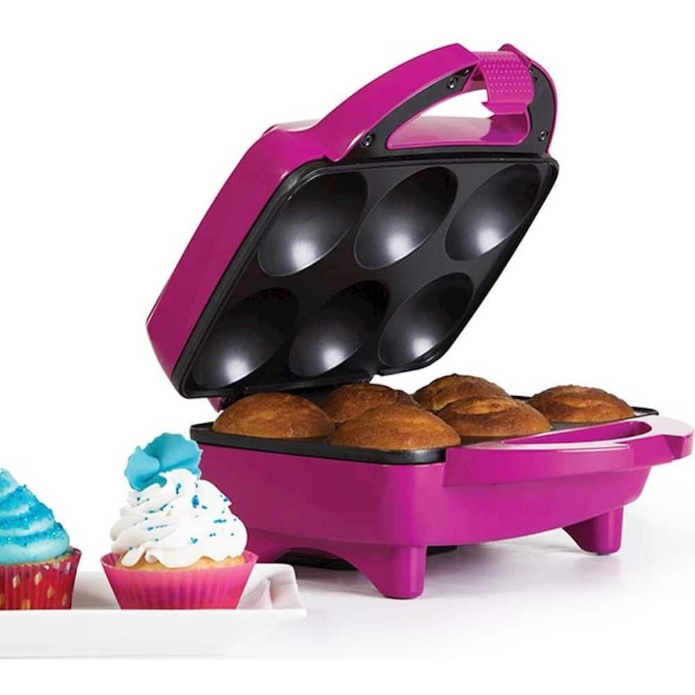 Best Buy: Holstein Housewares Fun Cupcake Maker Magenta HF-09013M