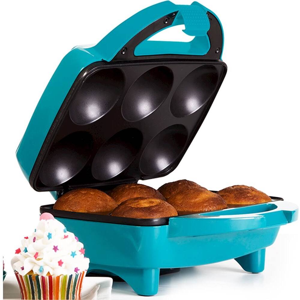 Best Buy Holstein Housewares Fun Cupcake Maker Teal HF09013E