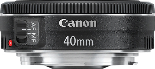 Best Buy: Canon EF 40mm f/2.8 STM Standard Lens Black 6310B002