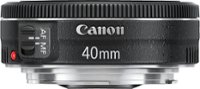 Front Zoom. Canon - EF 40mm f/2.8 STM Standard Lens - Black.