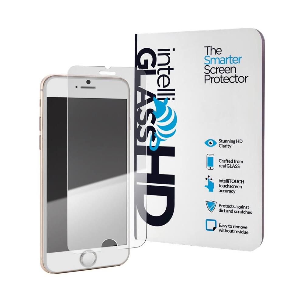 Angle. intelliARMOR - IntelliGLASS Screen Protector for Apple iPhone 7 Plus - Transparent.