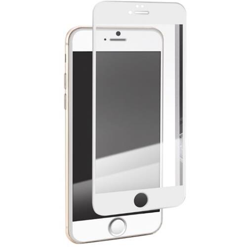 Angle. intelliARMOR - IntelliGLASS Screen Protector for Apple iPhone 7 Plus - White/transparent.