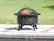Alt View 11. Fire Sense - Alpina Round Slate Top Fire Pit - Black.