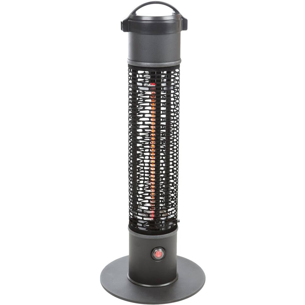 Front. Fire Sense - Electric Heater - Black.