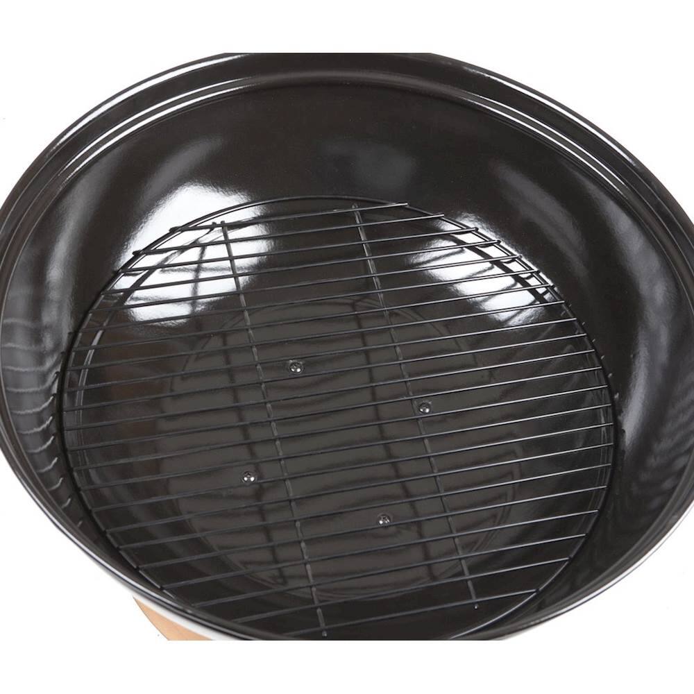 Alt View 12. Fire Sense - Degano Round Fire Pit - Black.