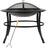 Alt View 11. Fire Sense - Tokia Round Fire Pit - Antique Bronze.
