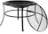 Alt View 12. Fire Sense - Tokia Round Fire Pit - Antique Bronze.
