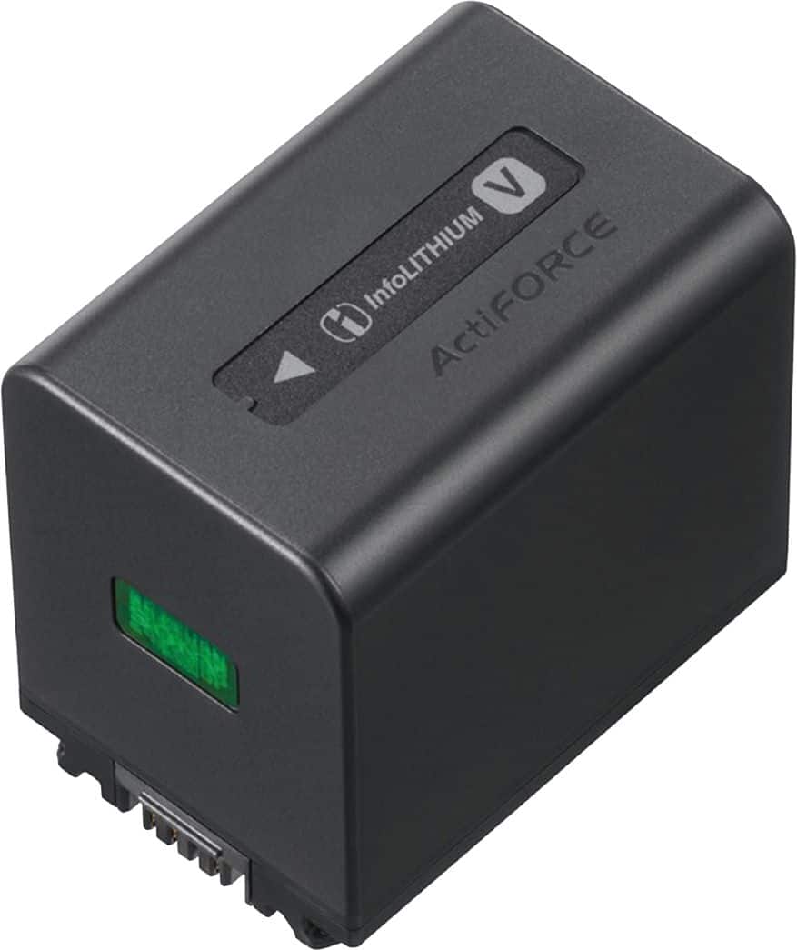 Alt View 11. Sony - Replacement V-series Rechargeable Battery for Handycam Camcorder - Black.