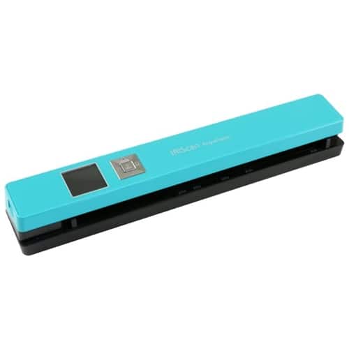 Front. IRIS - IRIScan Anywhere 5 Wireless Portable Scanner - Turquoise.