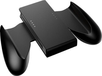 PowerA - Joy-Con Comfort Grip for Nintendo Switch - Black - Front_Zoom