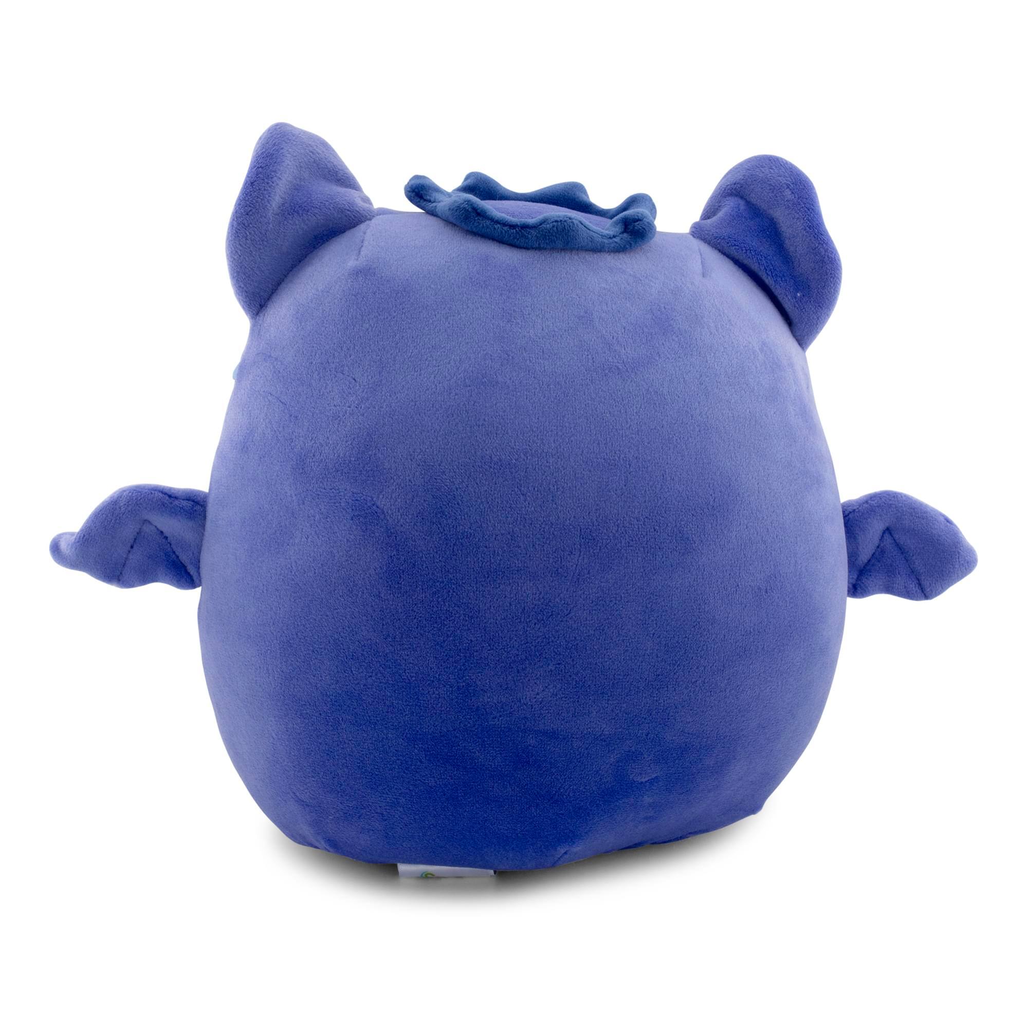 Alt View 2. Kellytoy - Squishmallows Fruit Hybrid Squad 8 Inch Plush | Bessie The Blueberry Bat - Blue.