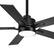 Left. Breezary - 42" Ceiling Fan with Integrated LED Light Kit, 6-Speed DC Motor, Remote Control and Reversible Blades - Matte Black.