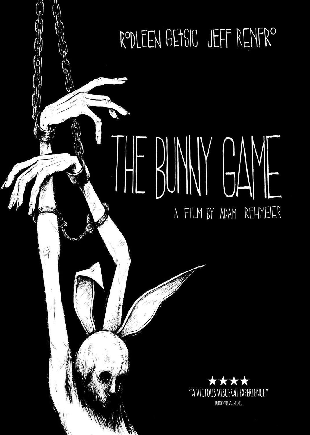 Front. The Bunny Game   - DVD.