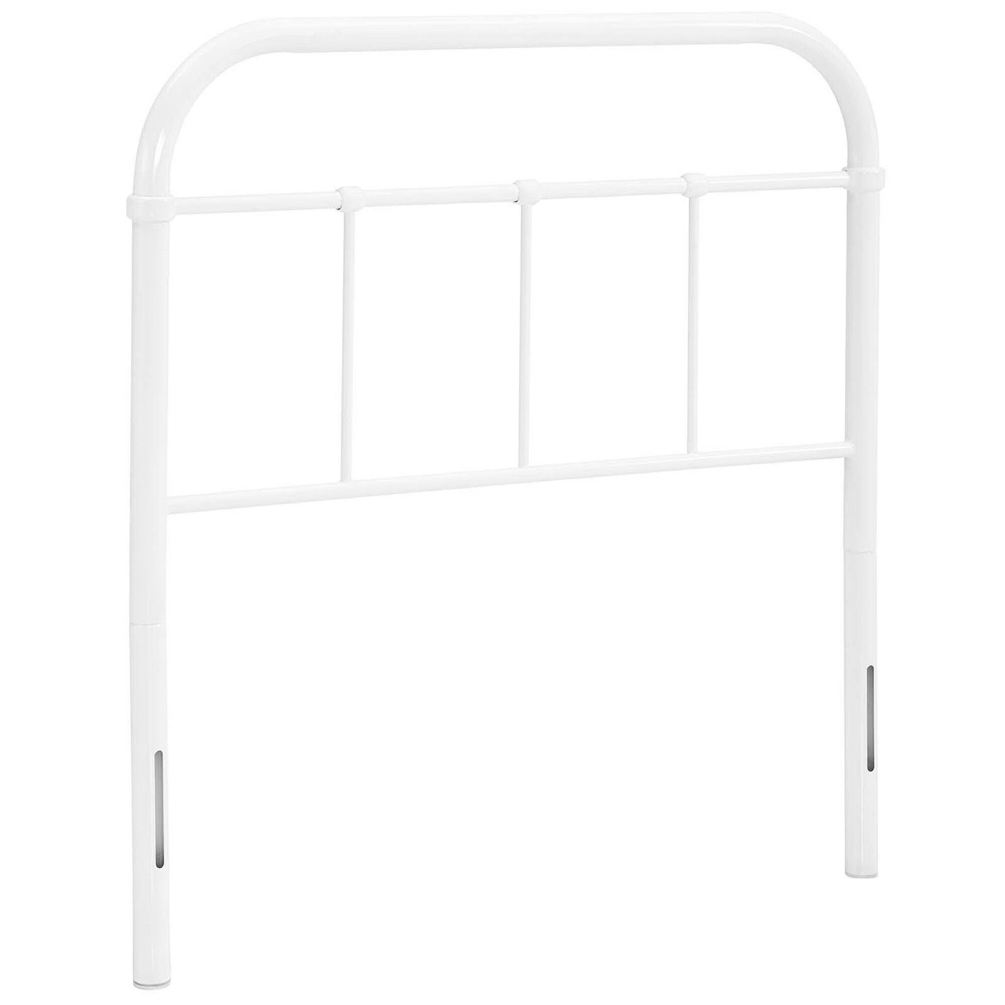 Alt View 1. Modway - Serena Steel Headboard by Modway - White.