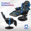 Product Dimensions: 28" x 31" x 22" x 6.5" x 25.5" - 28.5" x 23.5" x 21.5" x 44.5" - 47.5" x 18.5" - 21.5" x 31.5" - 56" x 350LBS.