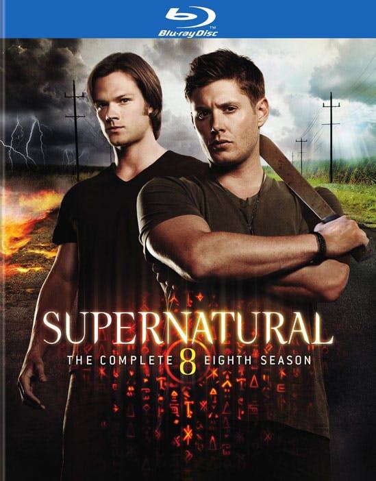 Front. Supernatural: The Complete Eighth Season [Blu-ray].