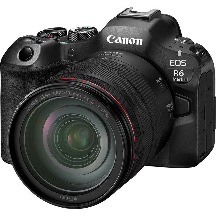 Canon EOS R6 Mark III with RF 24-105mm F4 L IS USM Lens