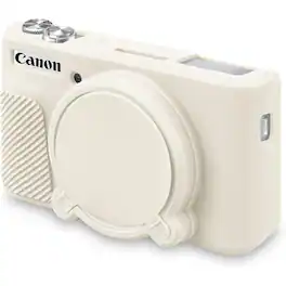 Schertz - Silicone Camera Case for Canon SX740/SX730 with Lens Cover – Mist White