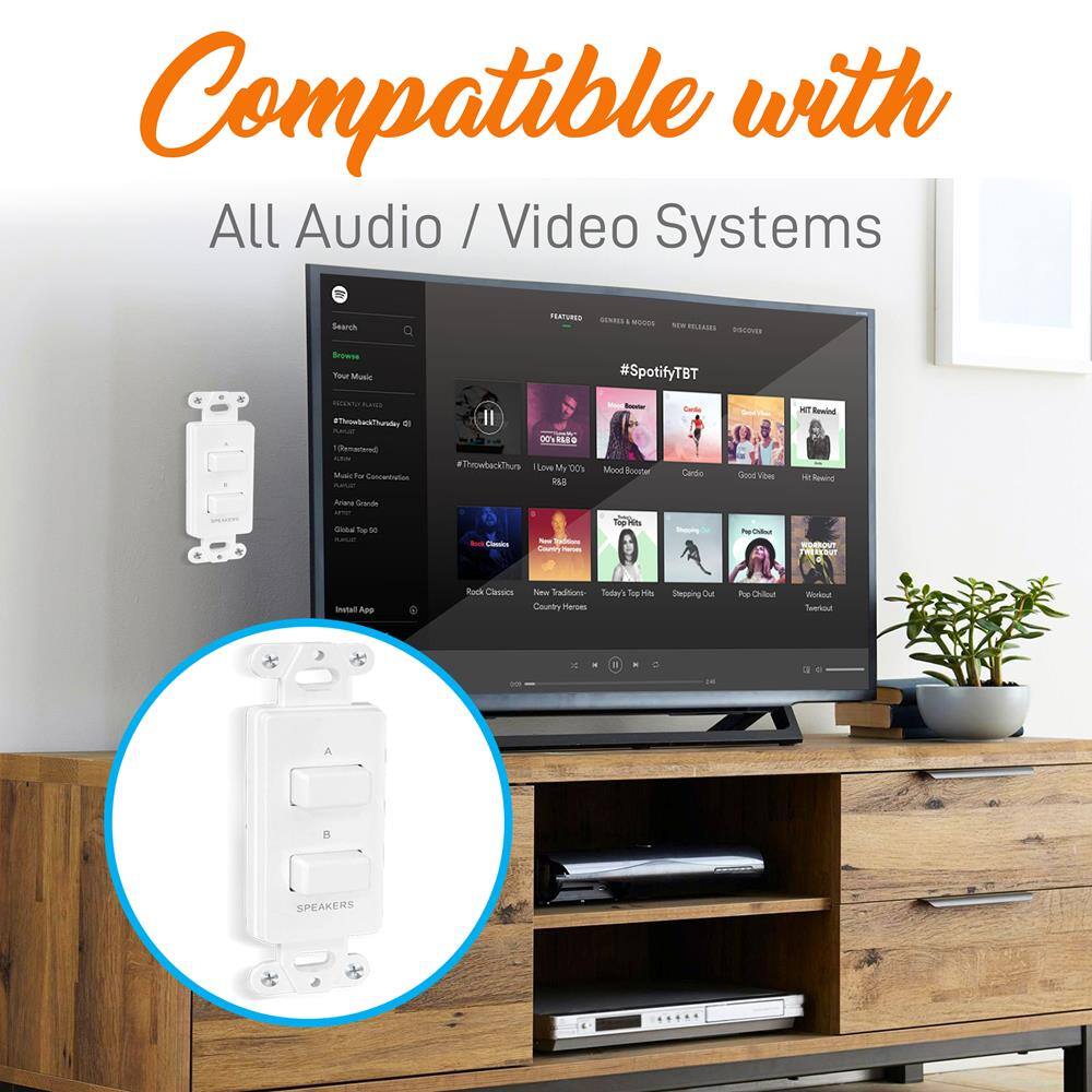 Compatible with  
All Audio / Video Systems  

Search FEATURED GENRES - -W FELEHINI Sches Browse T Music #SpotifyTBT #Theostwartonater - enare M t Concentration Il 00 . - TrowbeckTuo Lowe My 00% AS Mond Booar Cardo Good Thhes HT Rewind t Rewind Arana Grande - the - - - - Top -H t - Seo FE1RT MA App Buck Classics nu Truitions Todey' foe H Country Herses Sepping FC tep Chileut -orko Twmbout B SPEAKERS