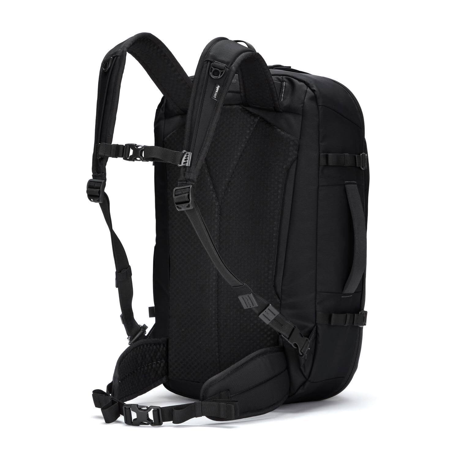 Back. Pacsafe - EXP45 Carry-on Travel Pack, Black - Black.