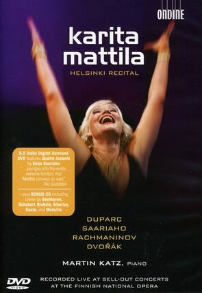 Front. Karita Mattila - Helsinki Recital - DVD.