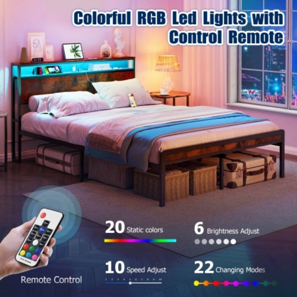 Colorful RGB Led Lights with Control Remote

- 20 Static colors
- 6 Brightness Adjust
- 10 Speed Adjust
- 22 Changing Modes

Remote Control