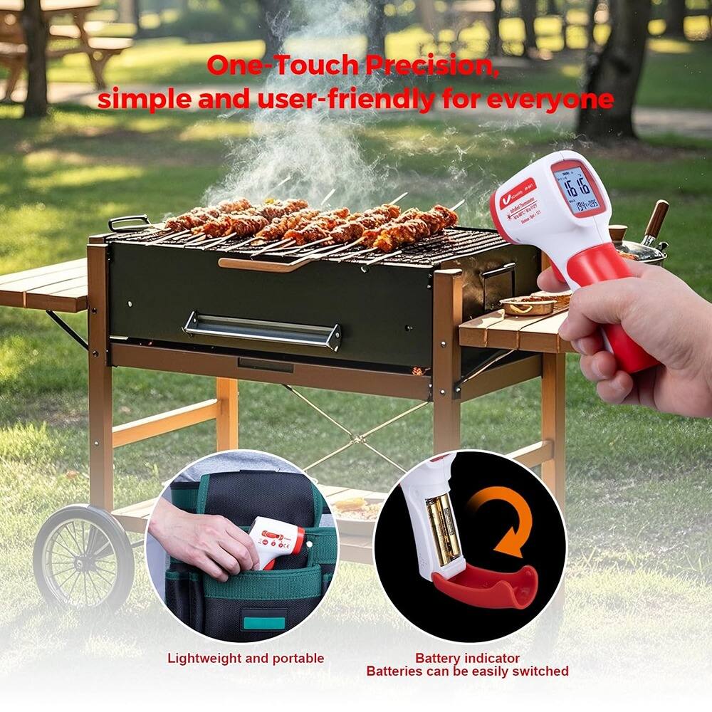 One-Touch Precision, simple and user-friendly for everyone

Lightweight and portable

Battery indicator
Batteries can be easily switched