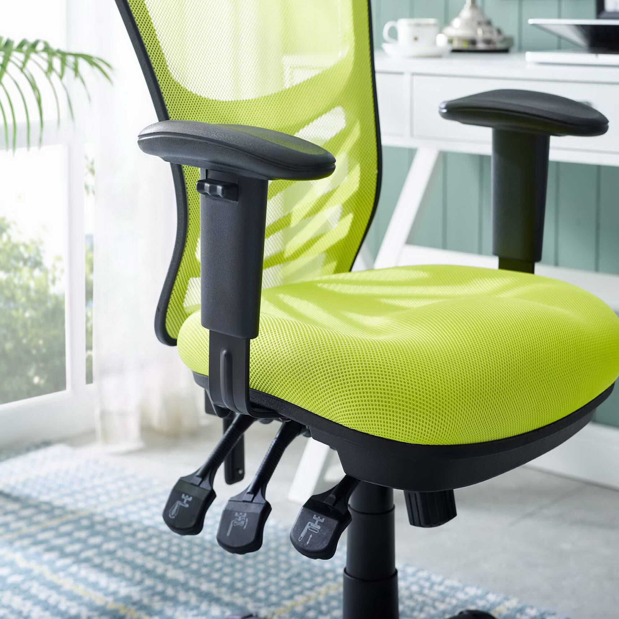 Alt View 1. Modway - Articulate Mesh Office Chair by Modway - Green.
