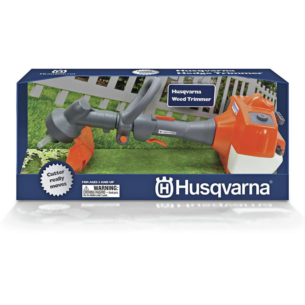 Husqvarna Hedge Trimmer - Weed Trimmer - Cutter really moves  
FOR AGES 3 AND UP  
WARNING: CHOKING HAZARD - Small parts. Not for children under 3 years.