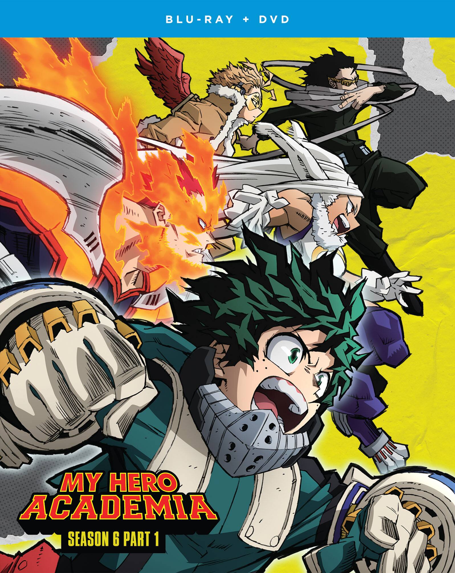 Alt View 1. My Hero Academia: Season 6 Part 1 (MHA)   - BLU-RAY.