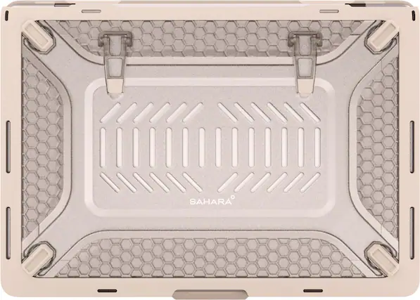 Front. SaharaCase - Raider UltraArmor Case for Apple MacBook Pro 14" (M1, M2, M3, M4, M4 Pro, M4 Max, M5, M5 Pro and M5 Max Chip) Laptops - Beige Sand.