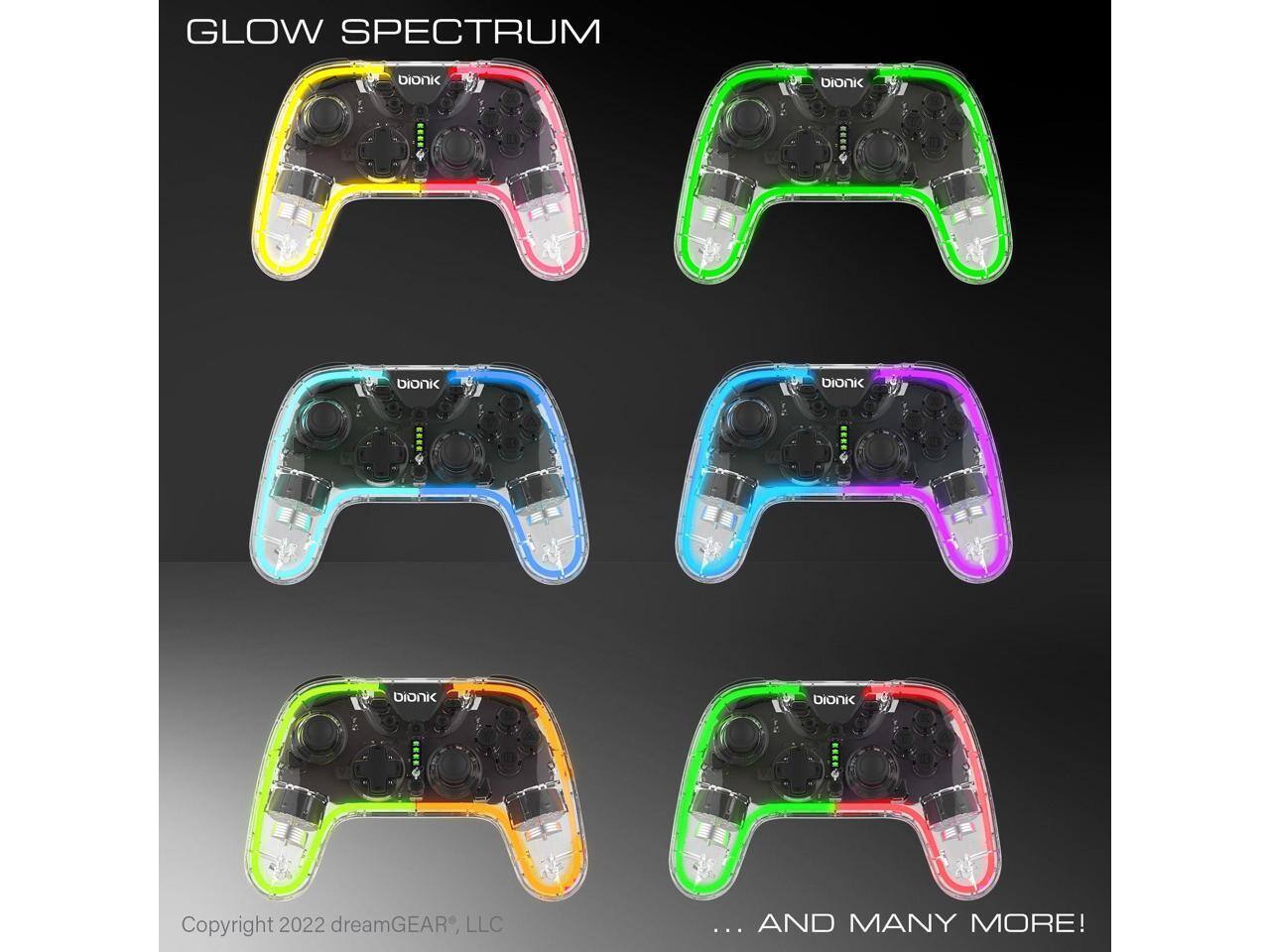 GLOW SPECTRUM  
bionK DIONK  
bionK B bIoNK . bionK bionK  
Copyright 2022 dreamGEAR, LLC  
... AND MANY MORE!