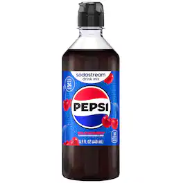 SodaStream - Pepsi Cherry Soda Mix 440 ml 1 pk - Red