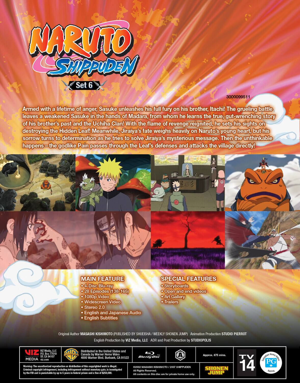 Alt View 1. Naruto Shippuden Set 6 [Blu-ray].