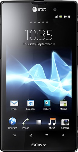  Sony - Xperia Ion 4G Mobile Phone - Black (AT&amp;T)