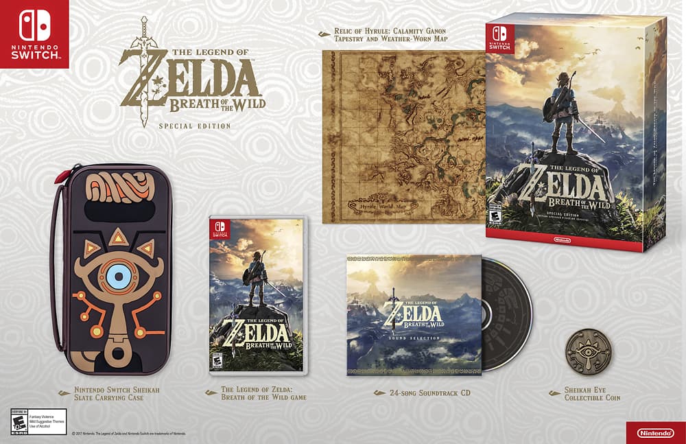 Best Buy: The Legend of Zelda: Breath of the Wild Special Edition