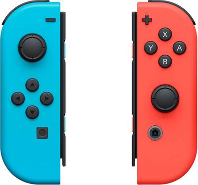 Joy Con (L/R) Wireless Controllers for Nintendo Switch Neon Red Joy Con (L/R) Wireless Controllers for Nintendo Switch Neon Red