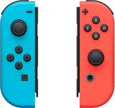 Joy Con (L/R) Wireless Controllers for Nintendo Switch Neon Red