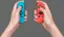 Alt View 12. Nintendo - Joy-Con (L/R) Wireless Controllers for Nintendo Switch - Neon Red/Neon Blue.