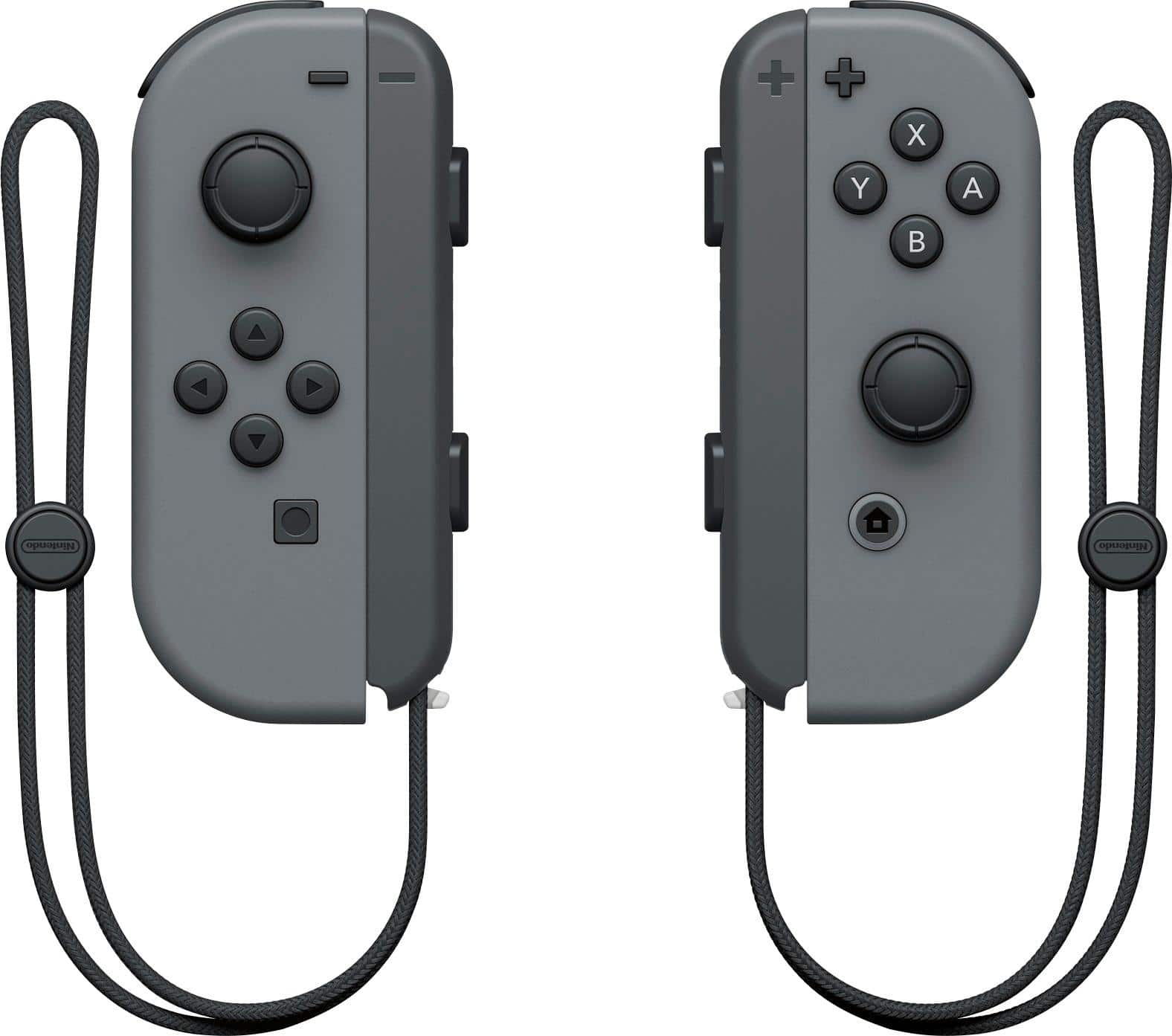 Angle. Nintendo - Joy-Con (L/R) Wireless Controllers for Nintendo Switch - Gray.