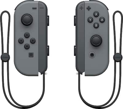 Joy Con (L/R) Wireless Controllers for Nintendo Switch Gray Joy Con (L/R) Wireless Controllers for Nintendo Switch Gray